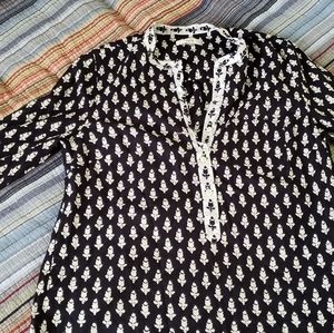 J Crew print top🌸🌸🌸